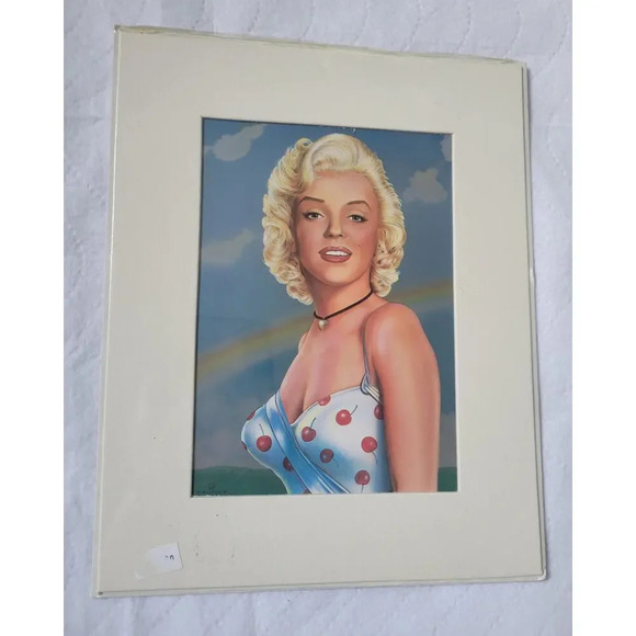 MARILYN MONROE LITHO MONTE DOLACK 1982 - Picture 2 of 10